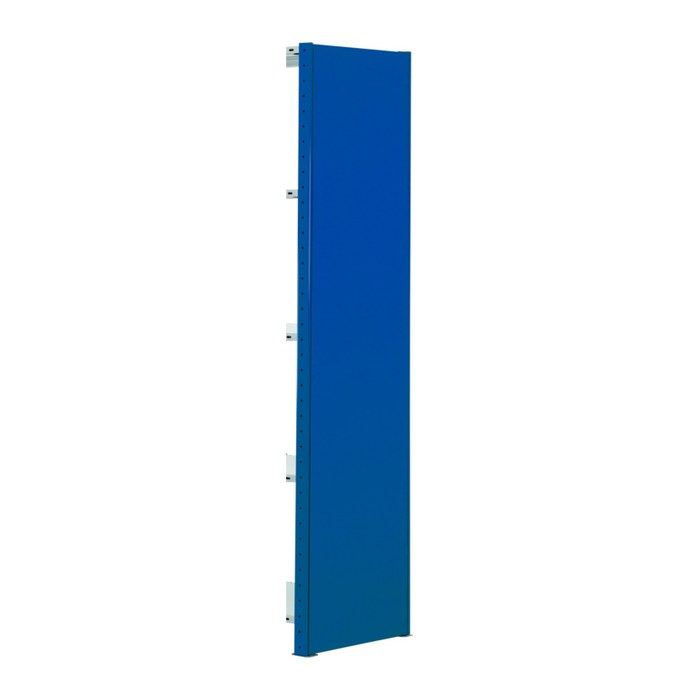 SCHULTE MULTIplus Seitenblend Abschlusswand enzianblau 80,0 cm 130,0 cm