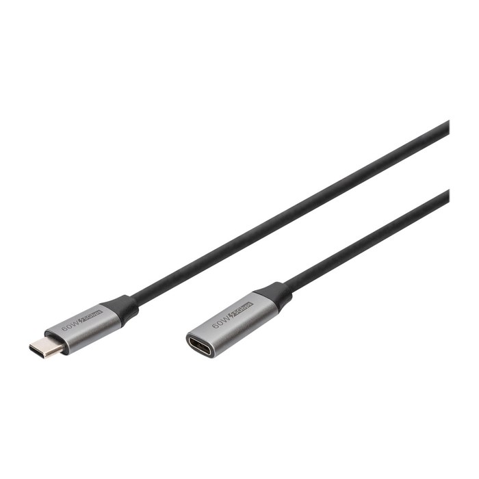 DIGITUS Verlängerungskabel USB3.0/C -> C St/St 1m schwarz