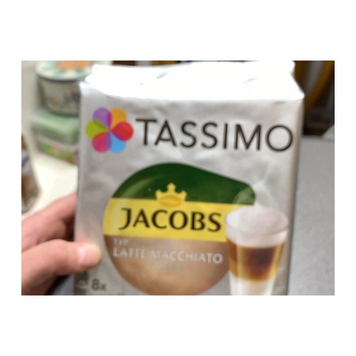 TASSIMO JACOBS LATTE MACCHIATO CLASSICO Kaffeediscs, Arabica- und Robustabohnen 8 St.