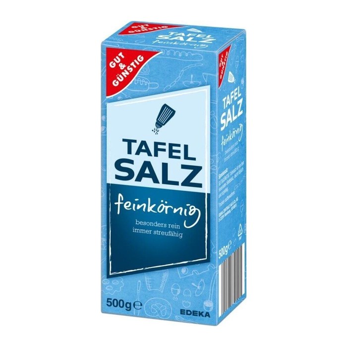 GUT&GÜNSTIG TAFELSALZ Salz, 500,0 g
