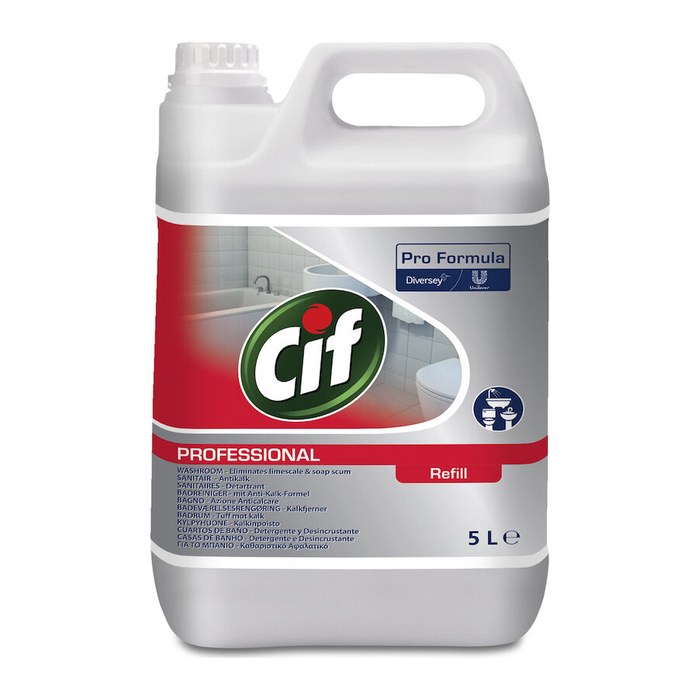 Cif PROFESSIONAL Refill Badreiniger 2x 5 l, 2 St.