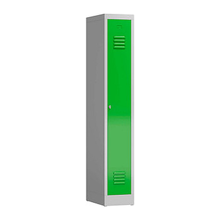 ClassiX Spind gelbgrün, lichtgrau X-510115, 1 Schließfach 31,0 x 50,0 x 180,0 cm