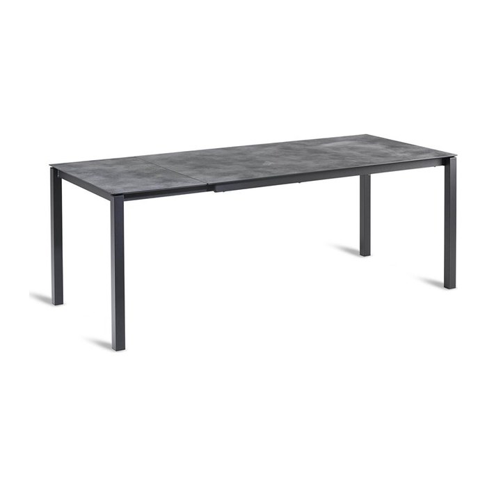 barths Gartentisch Palazzo anthrazit rechteckig 120,0/160,0-200,0 x 80,0 x 75,0 cm