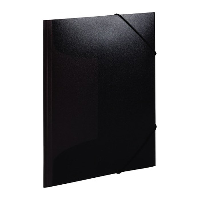 HERMA Sammelmappe A4 schwarz Polypropylen