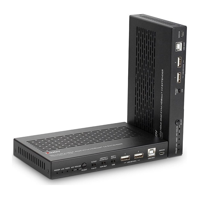 LINDY 100m Cat.6 HDMI 4K60 HDBaseT 3.0 KVM Extender