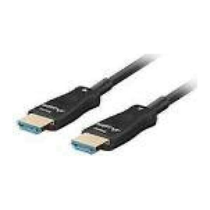 LANBERG HDMI M/M V2.1 Kabel 20m 8K optisch AOC schwarz
