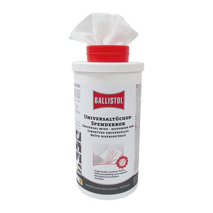 BALLISTOL Putzrollenhalter trockene Universaltücher 25097 weiß Kunststoff, 1 St.