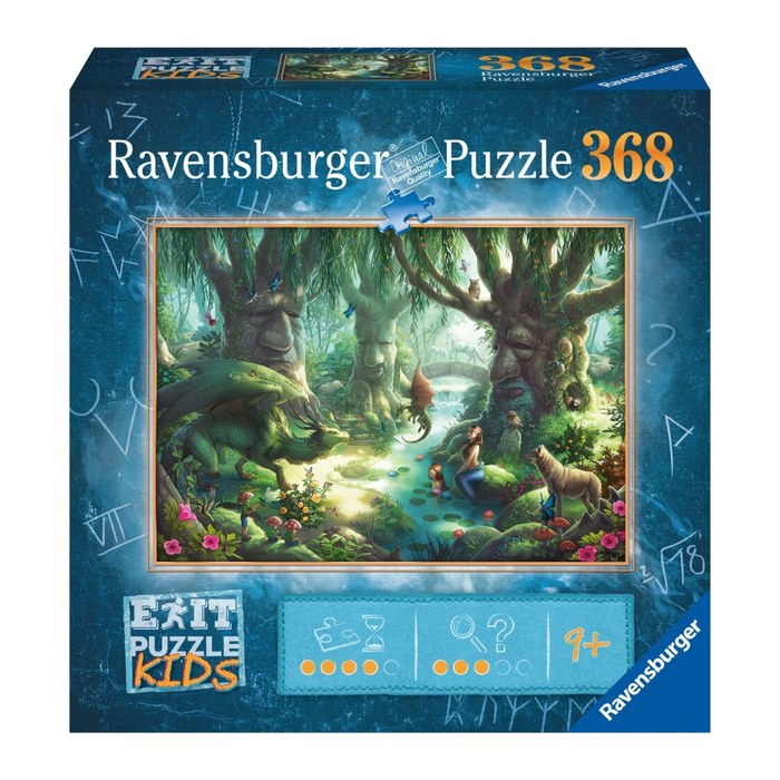 Ravensburger EXIT-Puzzle Kids Der magische Wald Puzzle, 368 Teile