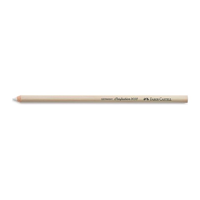 FABER-CASTELL Radierstift PERFECTION 7058 weiß, 1 St.