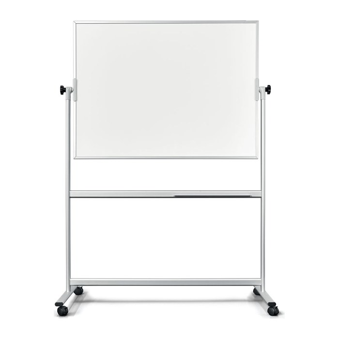magnetoplan mobiles Whiteboard 200,0 x 100,0 cm weiß emaillierter Stahl