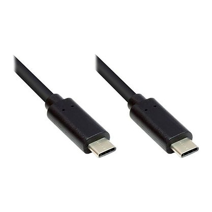 Good Connections USB 3.1 (Gen.1) Kabel USB-C schwarz 2m