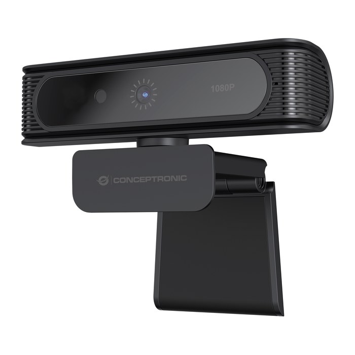 CONCEPTRONIC Webcam USB-A2.0 80° 1080P/30Hz FullHD +Mikro sw