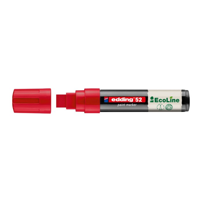 edding 52 EcoLine Lackmarker rot 4,0 - 15,0 mm, 1 St.