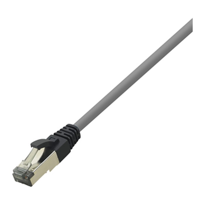 Logilink Premium Cat.8.1 Patchkabel, hellgrau, 15,00m LSZH