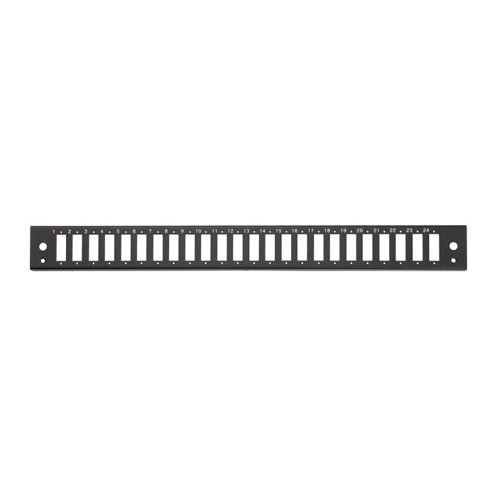 Equip 19" Patchpanel 24xSC-Duplex 1U Stahl sw