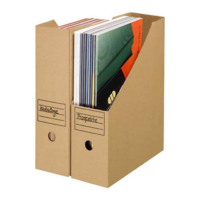Top-Print Archiv-Stehsammler braun, 10 St.