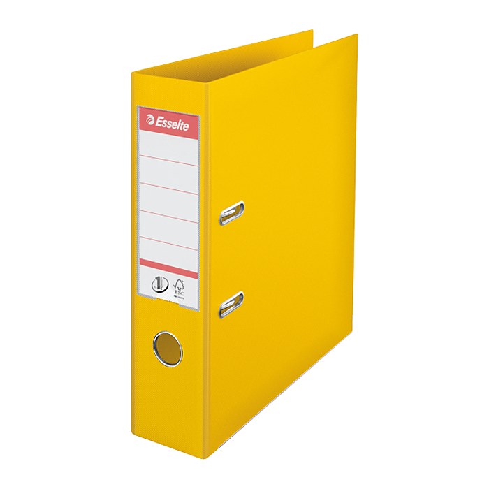 Esselte No.1 POWER Ordner gelb Kunststoff 7,5 cm DIN A4, 1 St.