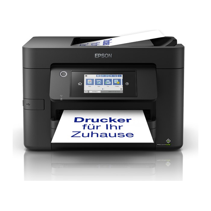 EPSON WorkForce Pro WF-4820DWF 4 in 1 Farb-Tintenstrahl-Multifunktionsdrucker schwarz