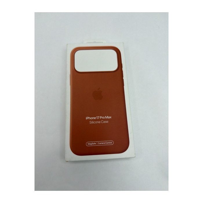 Apple Silikon Case mit MagSafe Handy-Cover für Apple iPhone 17 Pro Max terracotta