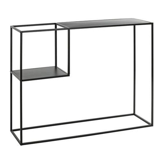 HAKU Möbel Konsolentisch rechteckig Metall schwarz 100,0 x 30,0 x 80,0 cm, 1 St.