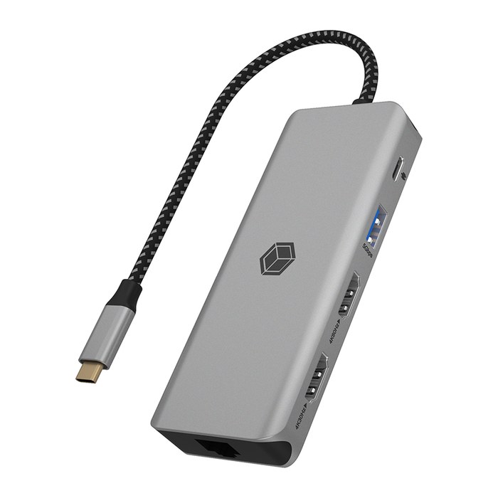 ICY BOX USB-C Dockingstation 9 in 1 mobil IB-DK4012-CPD retail