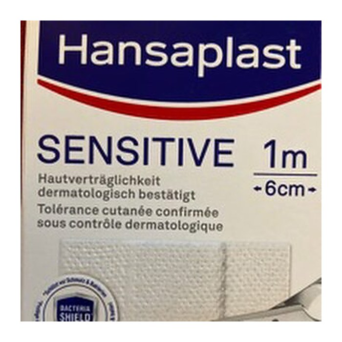 Hansaplast Pflaster SENSITIVE 4809193002 weiß 6,0 x 10,0 cm, 10 St.