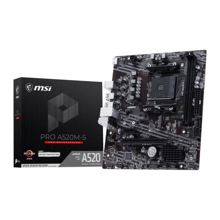 MSI A520M-S (A520,AM4,mATX,DDR4)