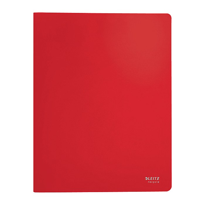 LEITZ Recycle 4676 Sichtbuch DIN A4, 20 Hüllen rot, 1 St.