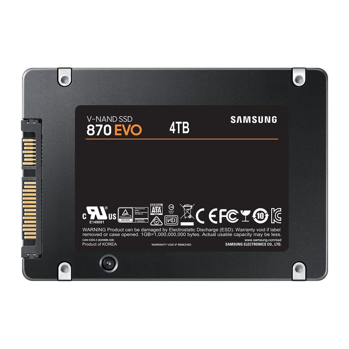 SAMSUNG 870 EVO 4 TB interne SSD-Festplatte