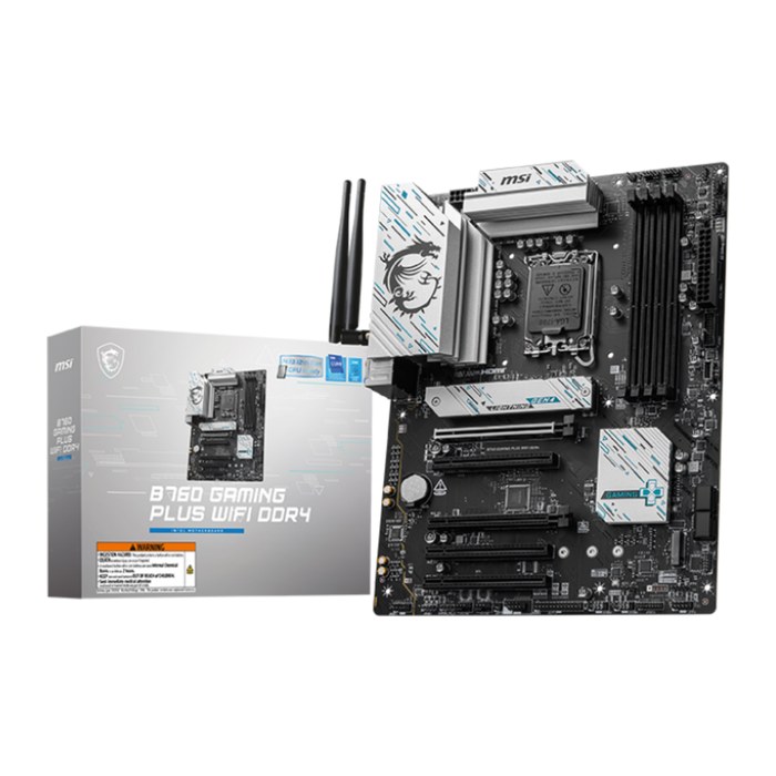MSI MAG B760 Gaming Plus Wifi DDR4 (B760,S1700,ATX,DDR4)