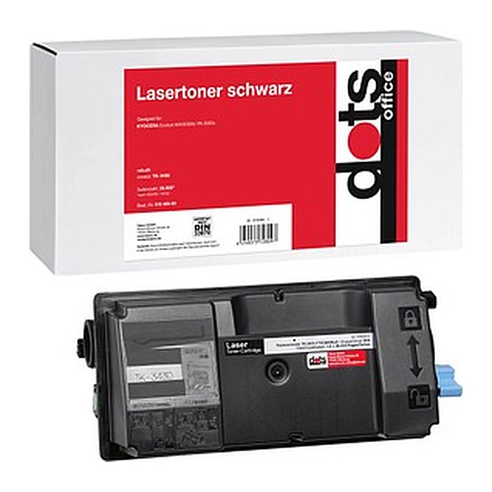 dots schwarz Toner kompatibel zu KYOCERA TK-3430