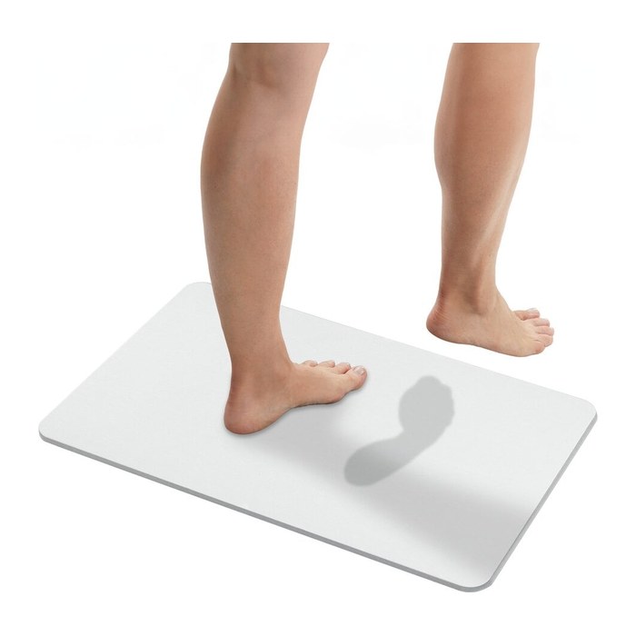 WENKO Badematte Simi weiß 39,0 x 60,0 cm