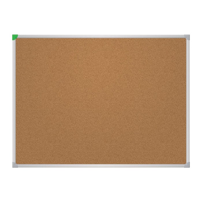 FRANKEN Pinnwand U-Act!Line® 80,0 x 60,0 cm Kork braun