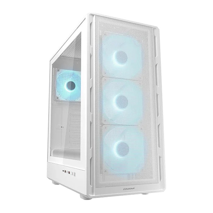 COUGAR Gehäuse Midi-Tower Airface Pure PRO, ARGB, Weiß