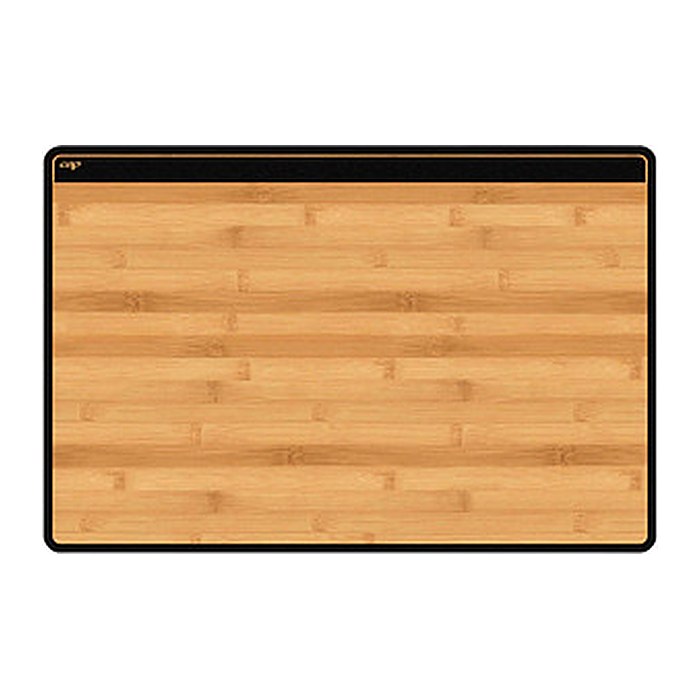 cep Schreibtischunterlage schwarz/bambus Kunststoff 58,5 x 38,5 cm, 1 St.