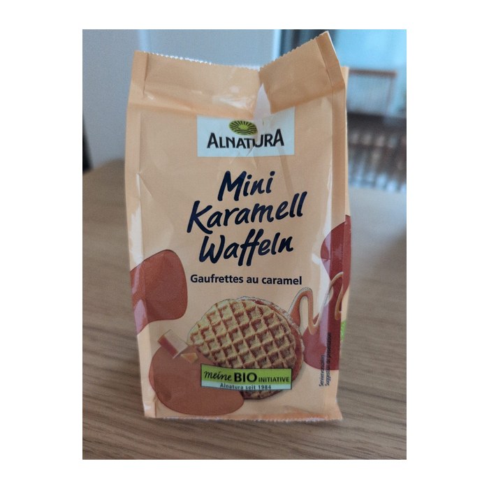 ALNATURA Bio Mini Karamell Waffeln 150,0 g, 1 St.