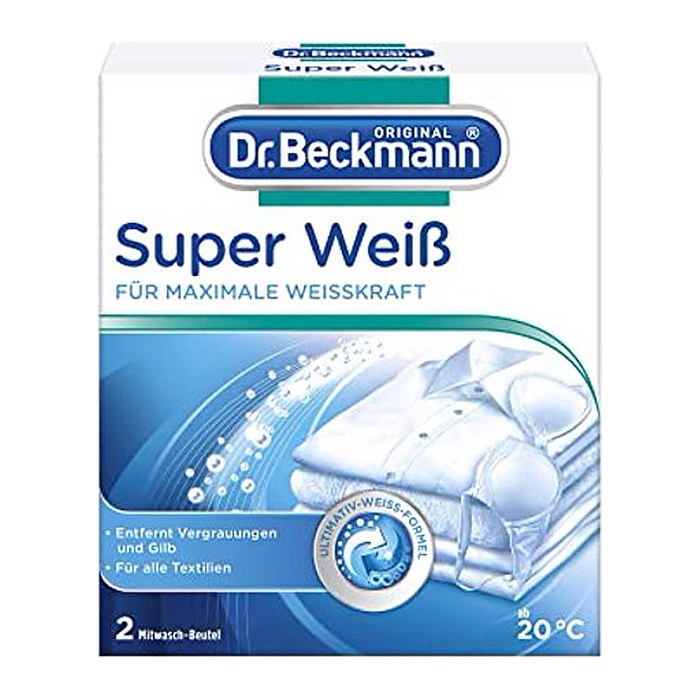 Dr.Beckmann super weiß Mitwaschbeutel Beutel, 80 g