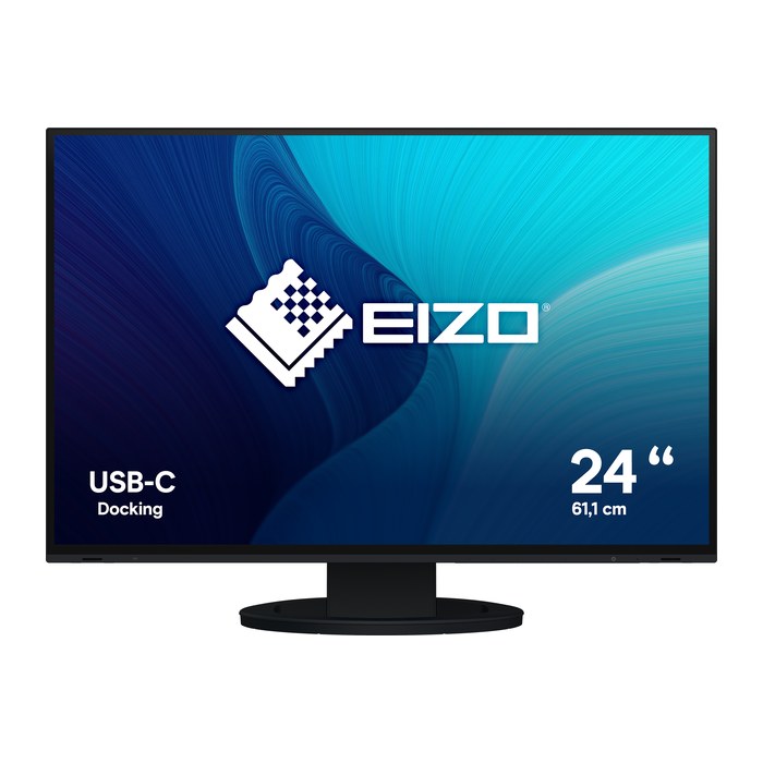 EIZO 61.0cm (24") EV2485-BK 16:10 HDMI+DP+USB-C IPS bl.