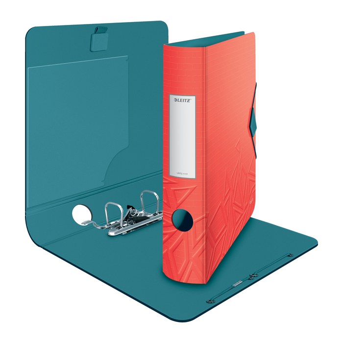 LEITZ Active Urban Chic Ordner rot Kunststoff 6,5 cm DIN A4, 1 St.