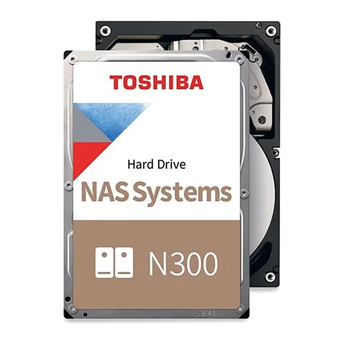 Toshiba 8.9cm (3.5") 18TB SATA3 NAS N300 7200RPM intern bulk