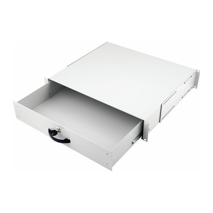 Equip 19" Schublade für Serverschränke abschl. 2U RAL7035