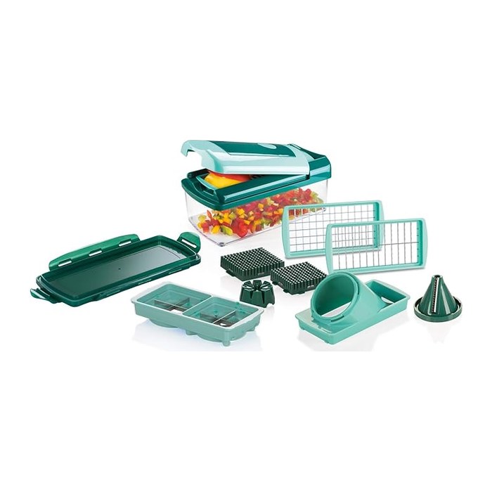 Genius Gemüseschneider manuell Nicer Dicer Fusion smart, 1 Set