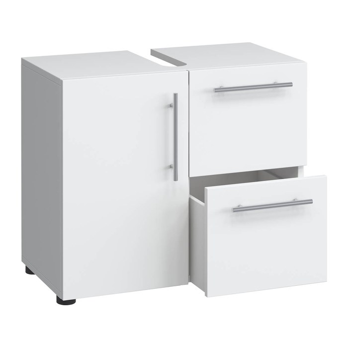 VCM my bath Waschbeckenunterschrank Flandu 913678 weiß 61,0 x 32,0 x 51,0 cm