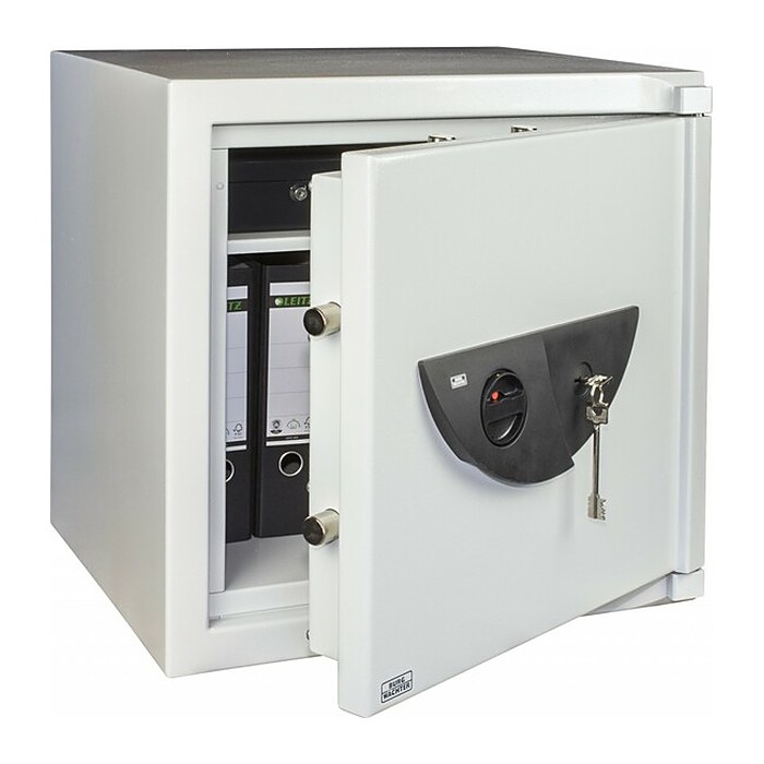 BURG WÄCHTER Tresor WS Office 821 K Sicherheitsstufe 2 nach EN 1143-1 lichtgrau 64,1 x 55,4 x 62,6 cm