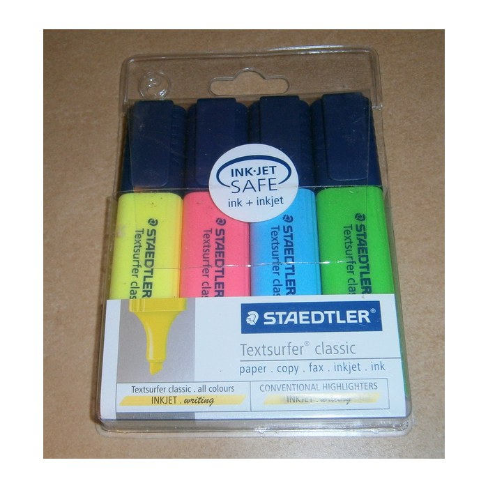 STAEDTLER Textmarker Textsurfer clas 4St Etui