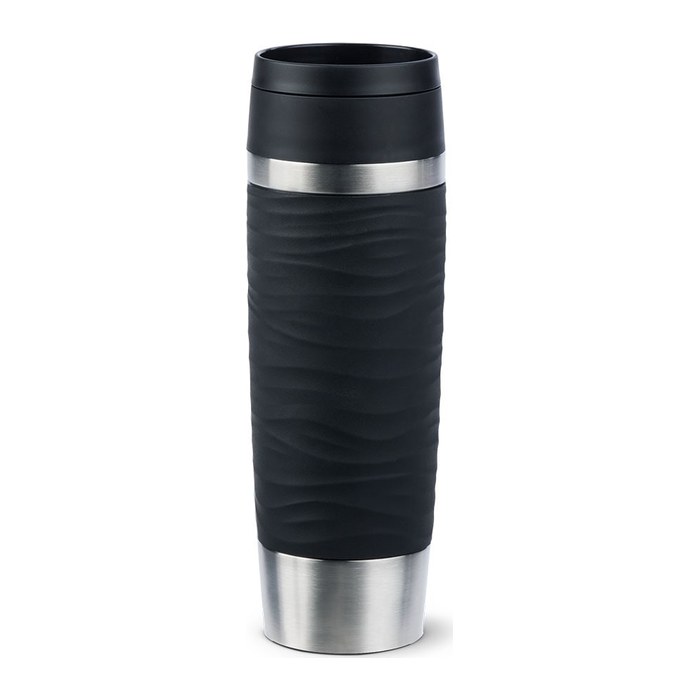 emsa Isolierbecher WAVES GRANDE schwarz 500,0 ml, 1 St.