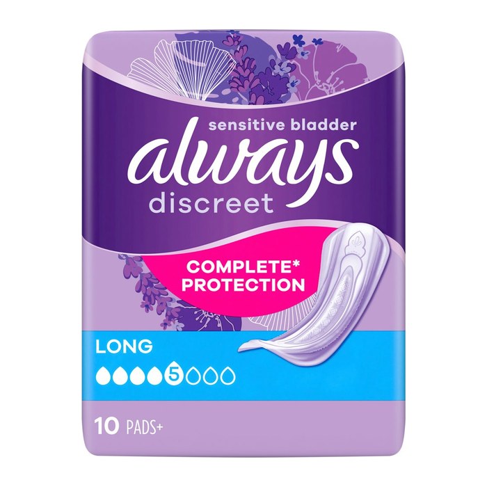 always Slipeinlagen discreet Long, 10 St.