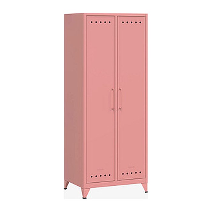BISLEY Stahlschrank Fern Maxi FERMAX620 pastelpink 1 Fachboden 70,0 x 51,0 x 180,0 cm, aufgebaut, 1 St.