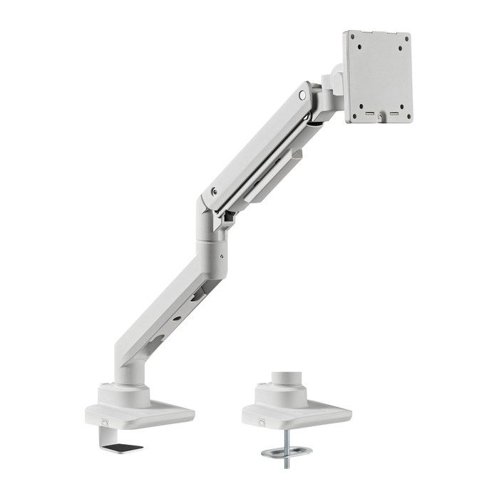 Equip Tischhalterung 17"-49"/1TFT 180° Gasfeder 20Kg weiß retail