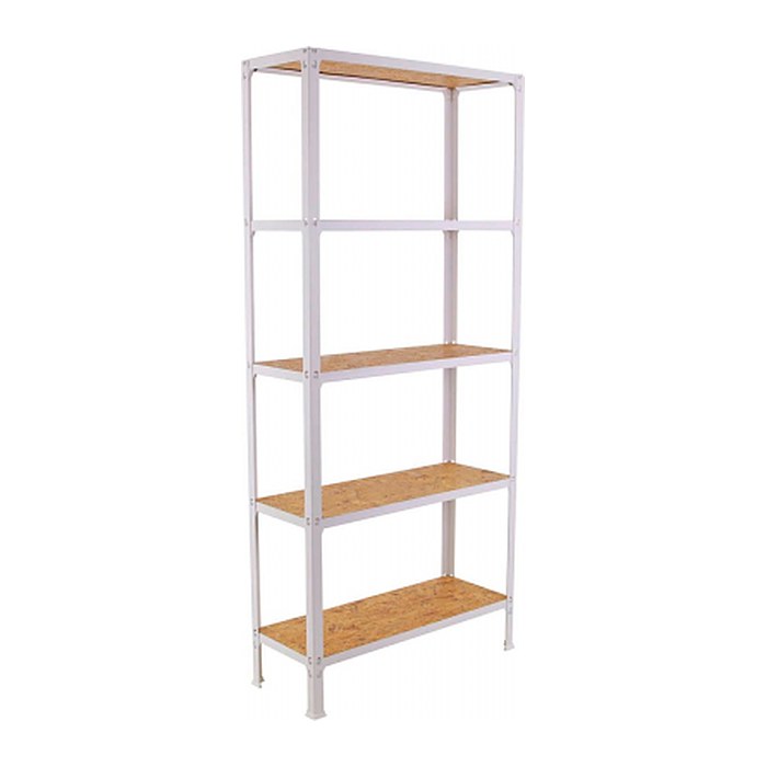 Simonrack Regal SIMONHOME CLICK MINI 8425437128950 weiß, braun 80,0 x 30,0 x 180,0 cm